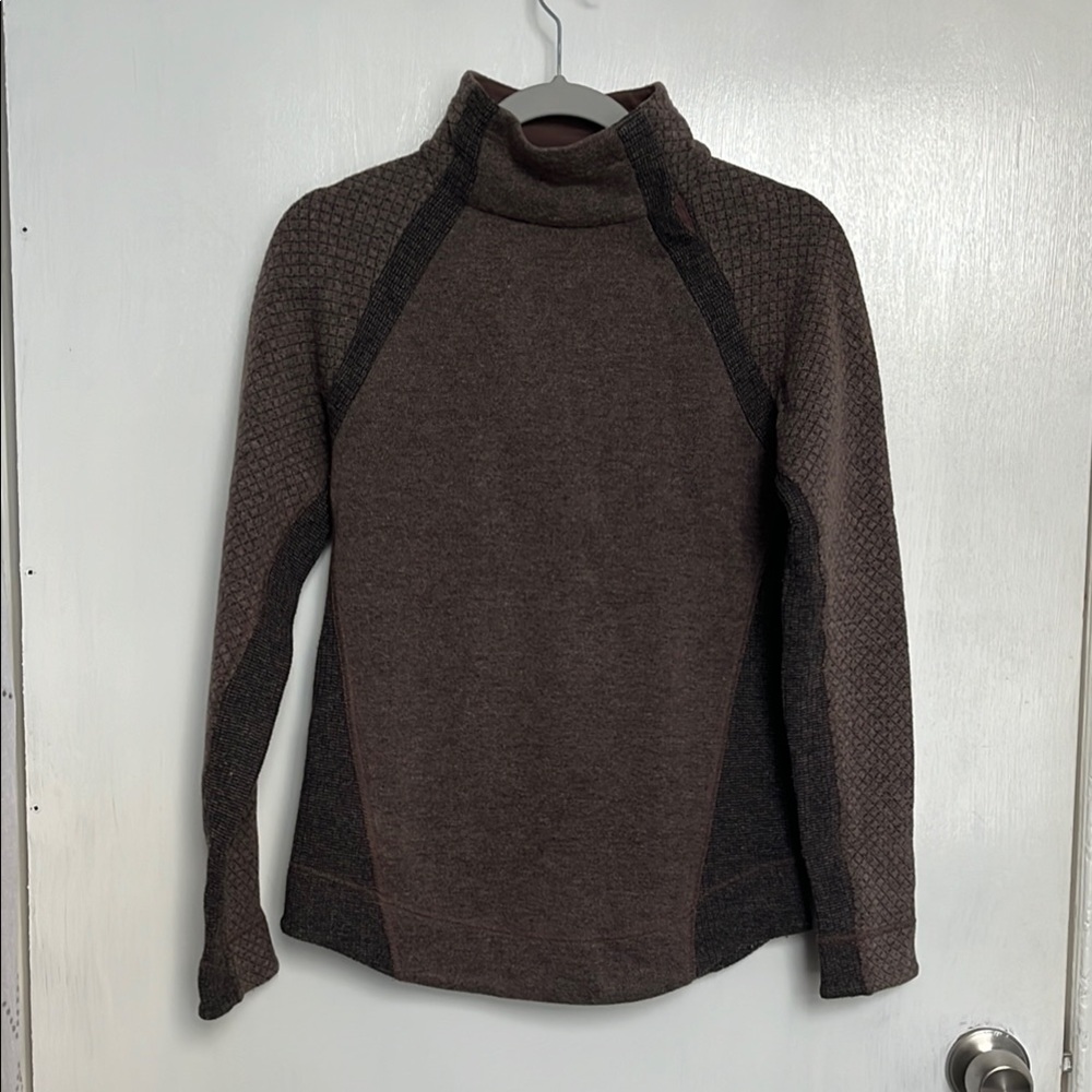 Prana Snap- Neck Winter Sweater